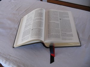 Bible open